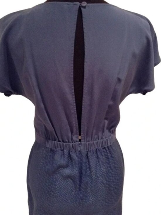 Silk Twelfth Street by Cynthia Vincent blue dress size S - Picture 2 of 2